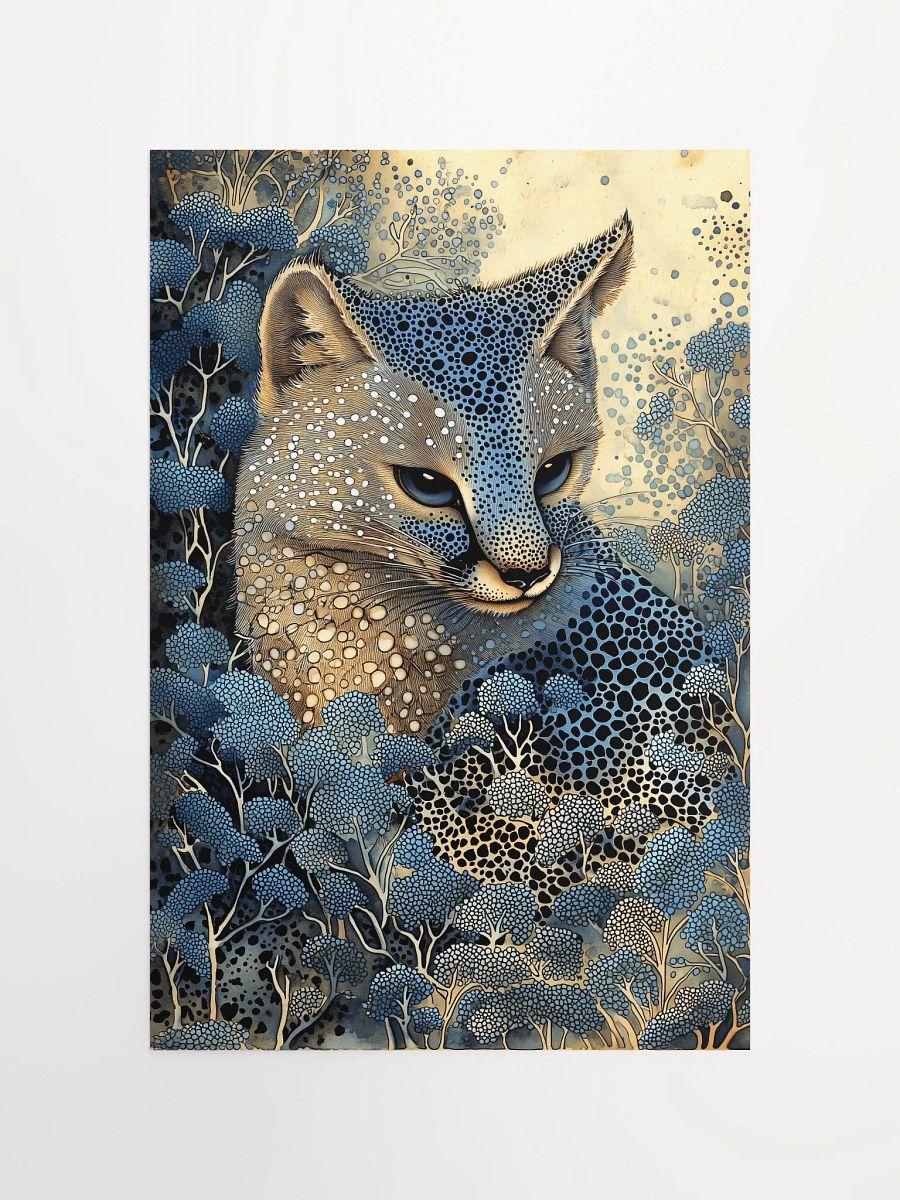 Enigmatic Fox: Fantasy Poster of a Mystical Forest Fox product image (4)