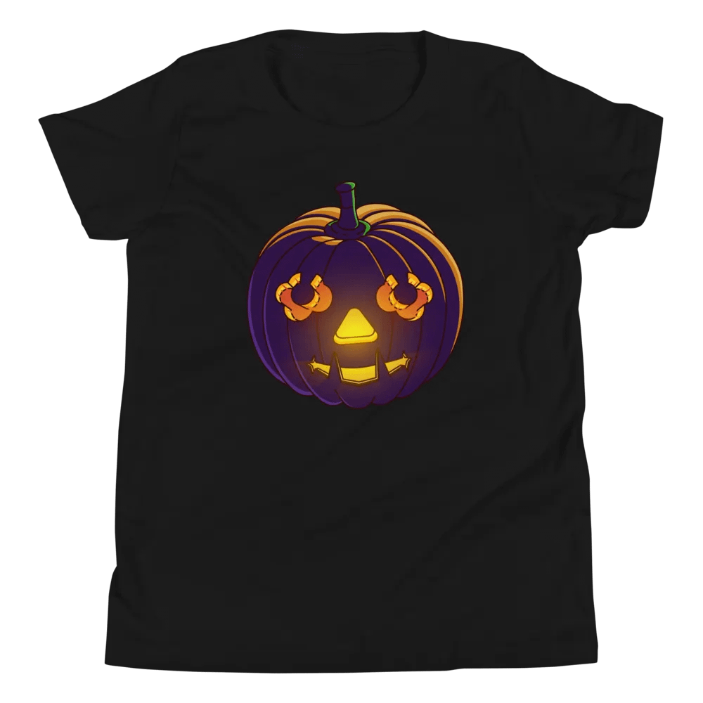 Flame pumpkin - Youth tee product image (1)