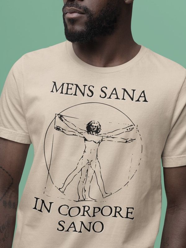 Mens Sana In Corpore Sano Tshirt product image (3)