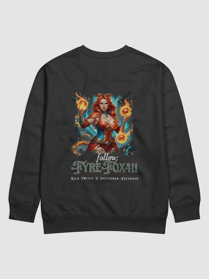 Fyre Fox411 Fantasy Fire Magic Sweatshirt product image (2)