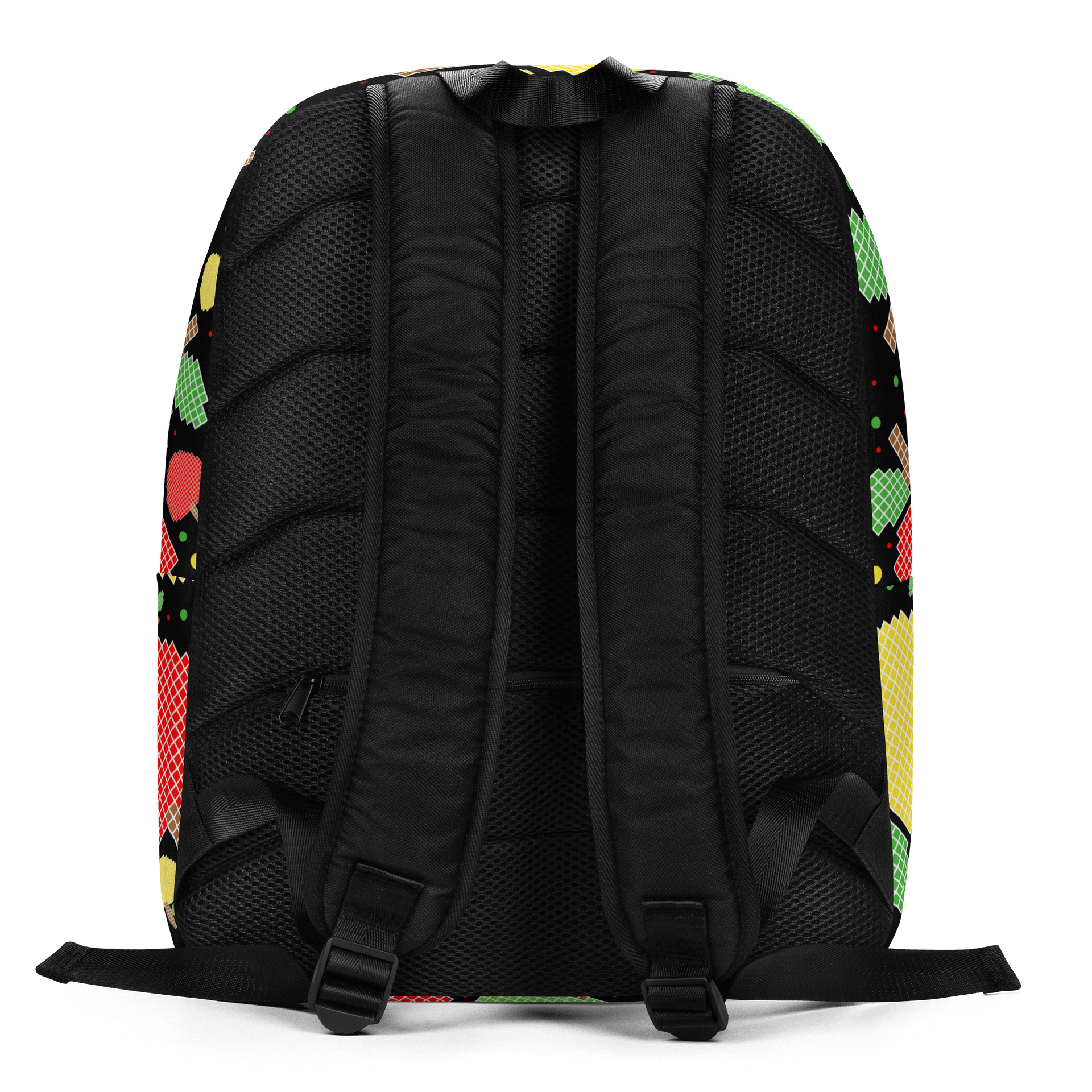 Pixelated Paradise All-Over Print Backpack product image (6)