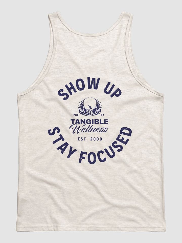 Show Up, Stay Focused Tank – Light Colors product image (1)