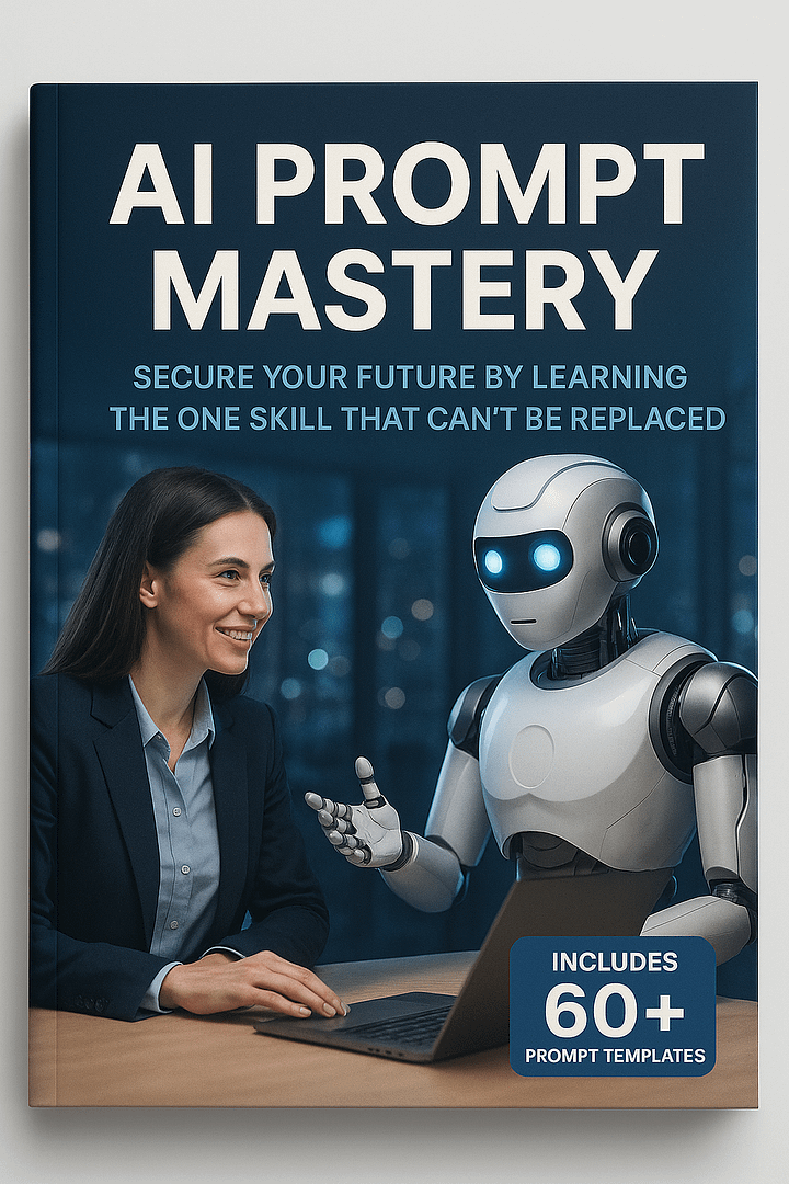 AI Prompt Mastery: Secure Your Future Learn The Only Skill That Cant Be Replaced product image (1)