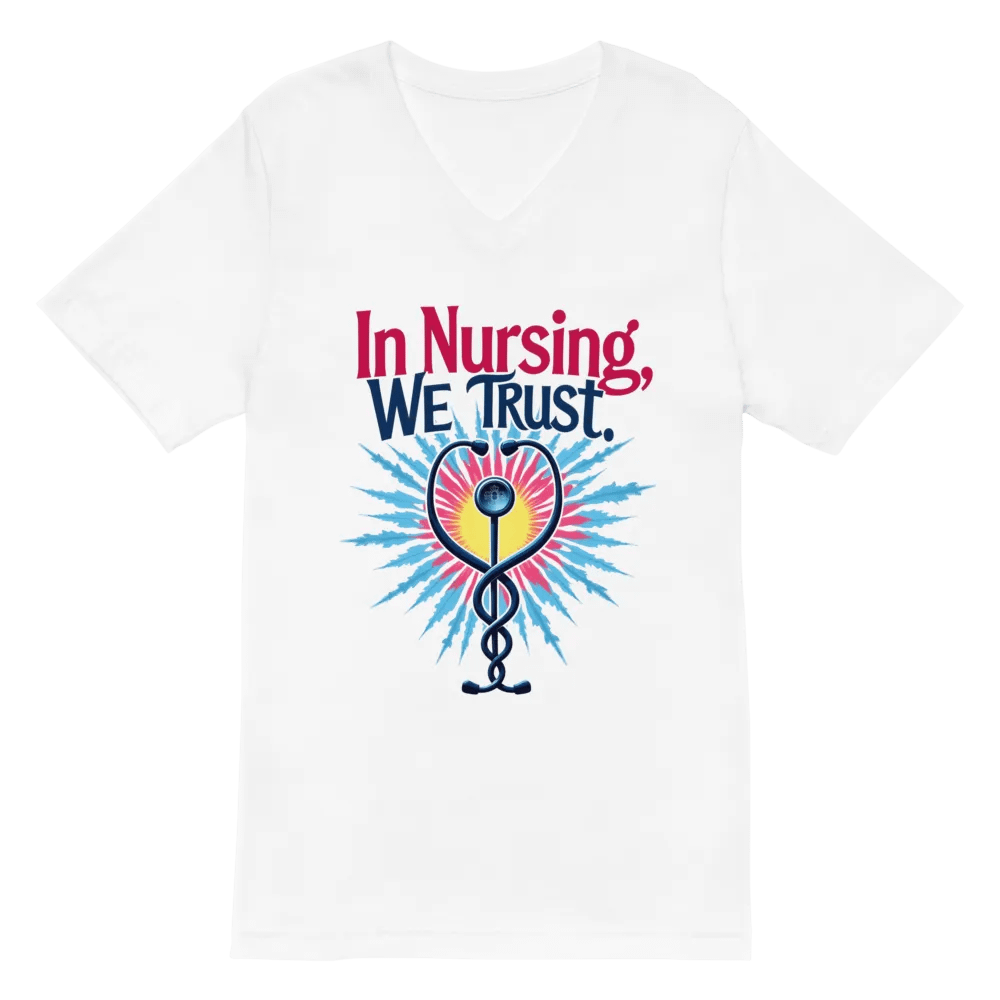 Trust in Nursing V-Neck Tee product image (2)
