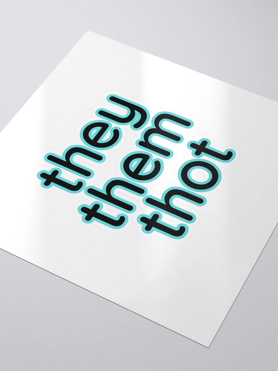 they/them/thot sticker product image (3)
