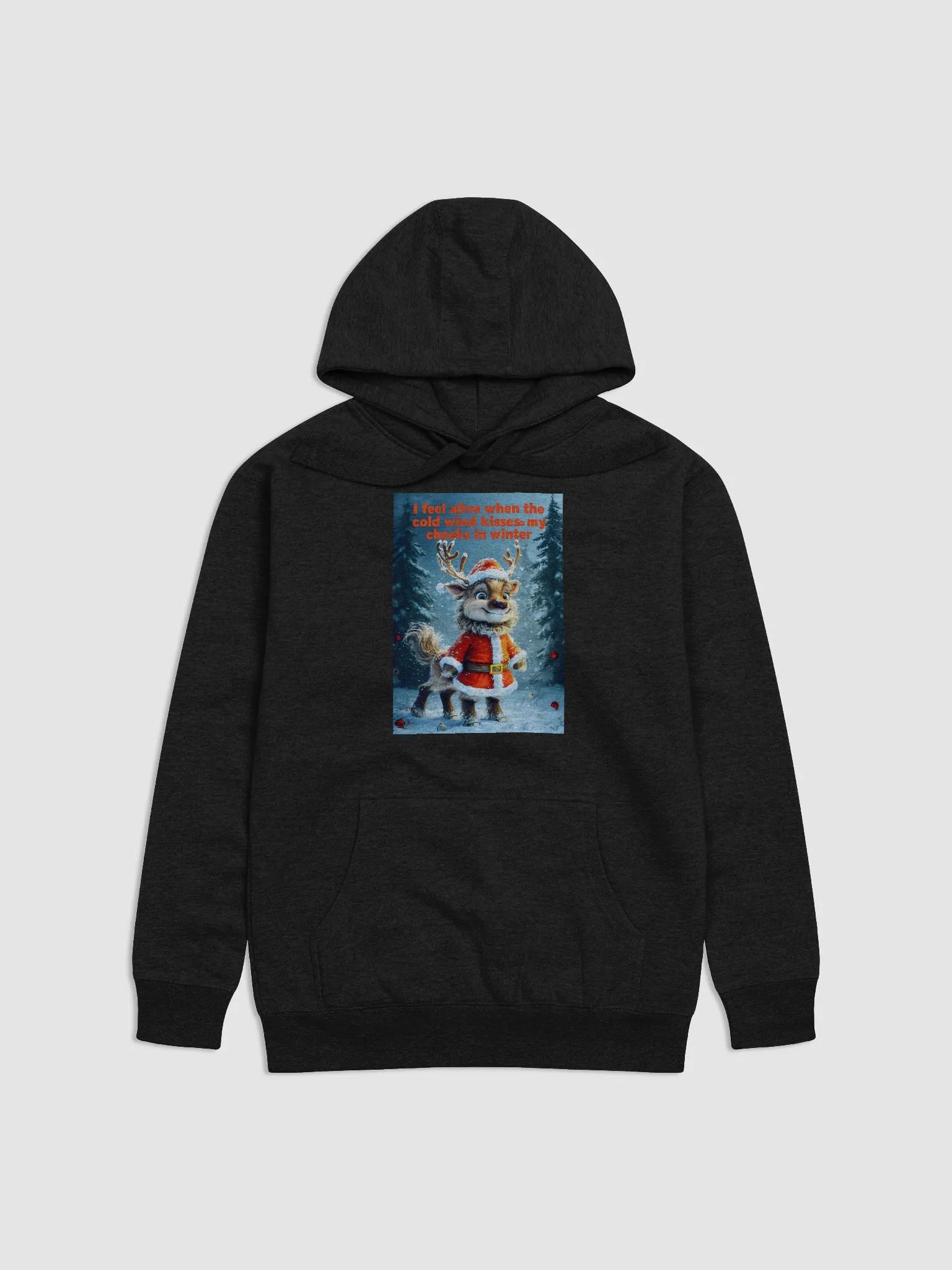 Winter Wonderland Reindeer Premium Hoodie product image (1)