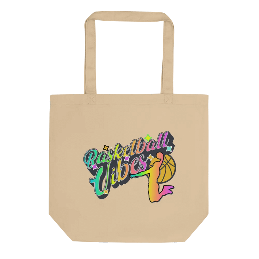 Basketball Vibes Rainbow Airborne Hoops Eco Tote product image (1)