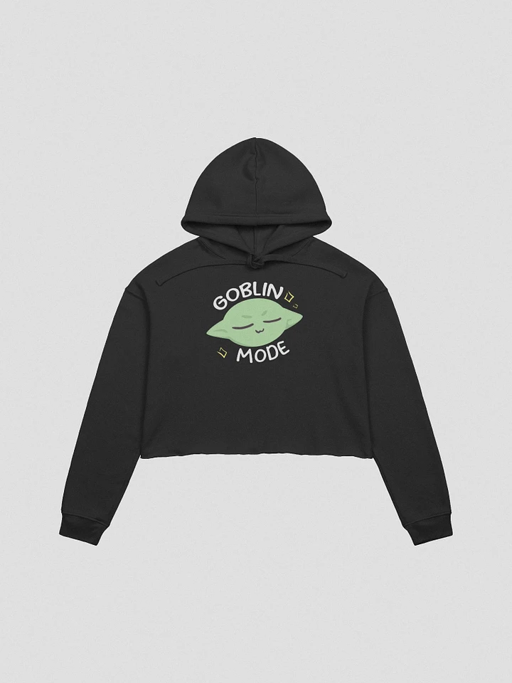 Goblin Mode Crop Hoodie product image (2)