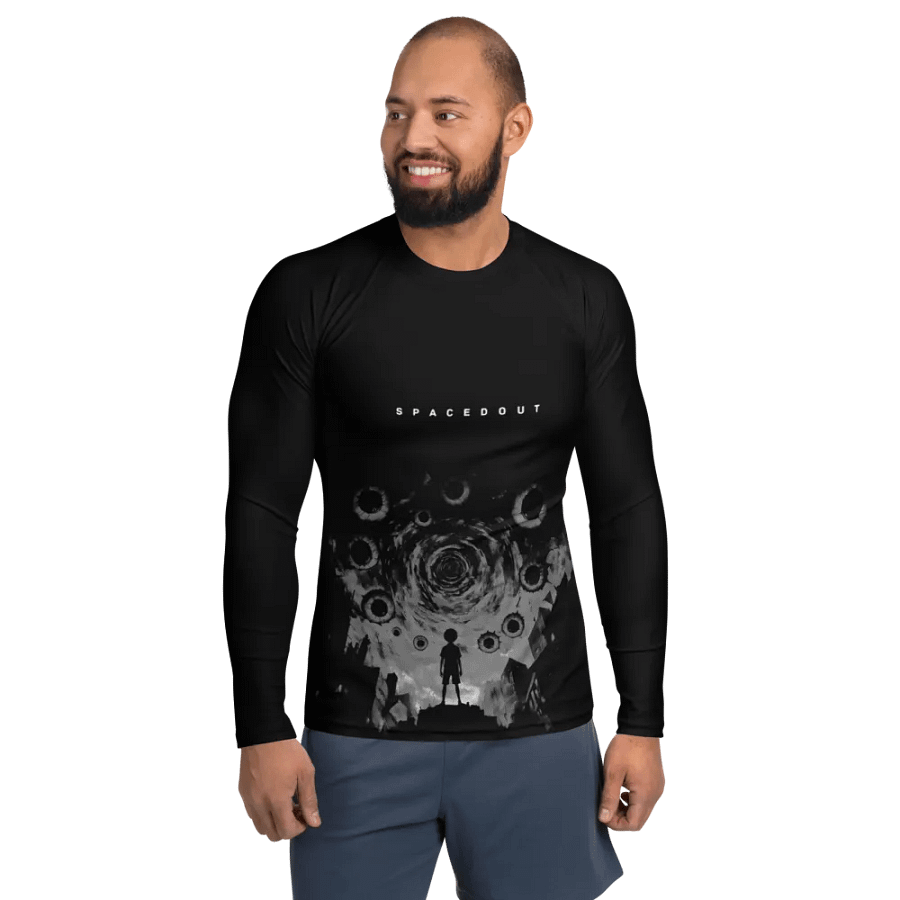 S P A C E D O U T Men's Rash Guard product image (1)
