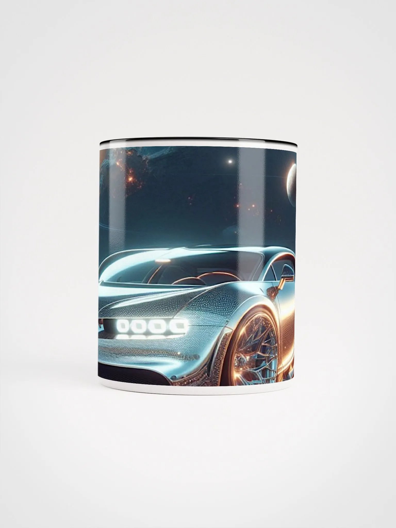 Cosmic Luxury Mug: Bugatti Inspired Design product image (9)