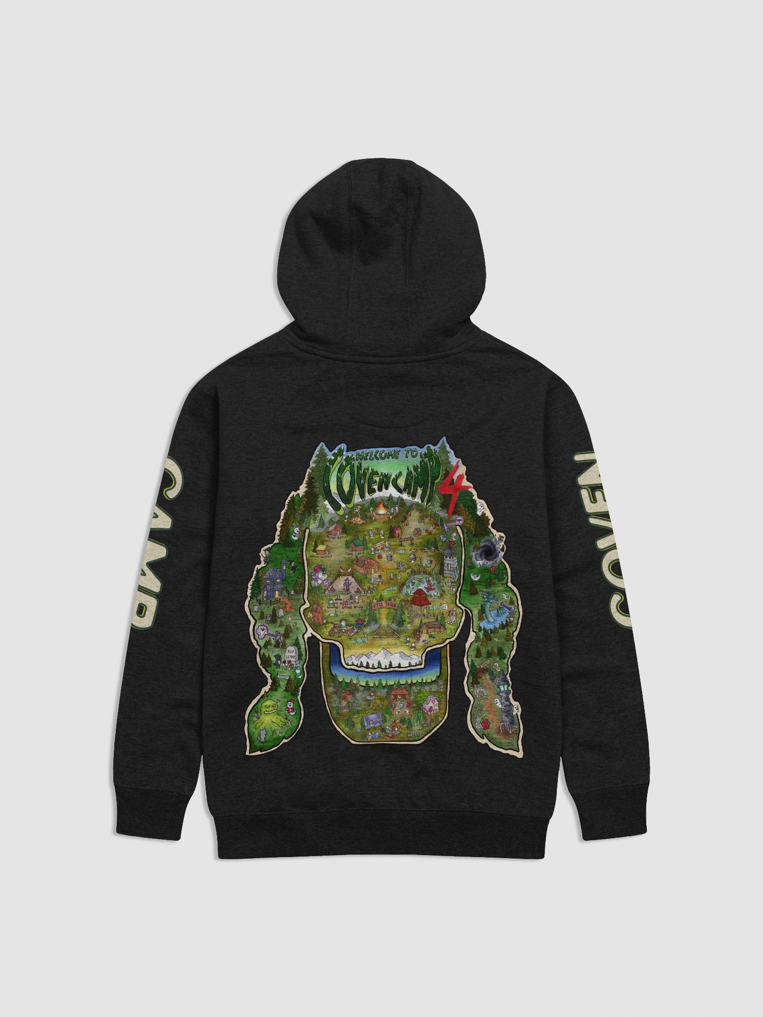 Coven Camp Map 25 - Premium Hoodie product image (15)