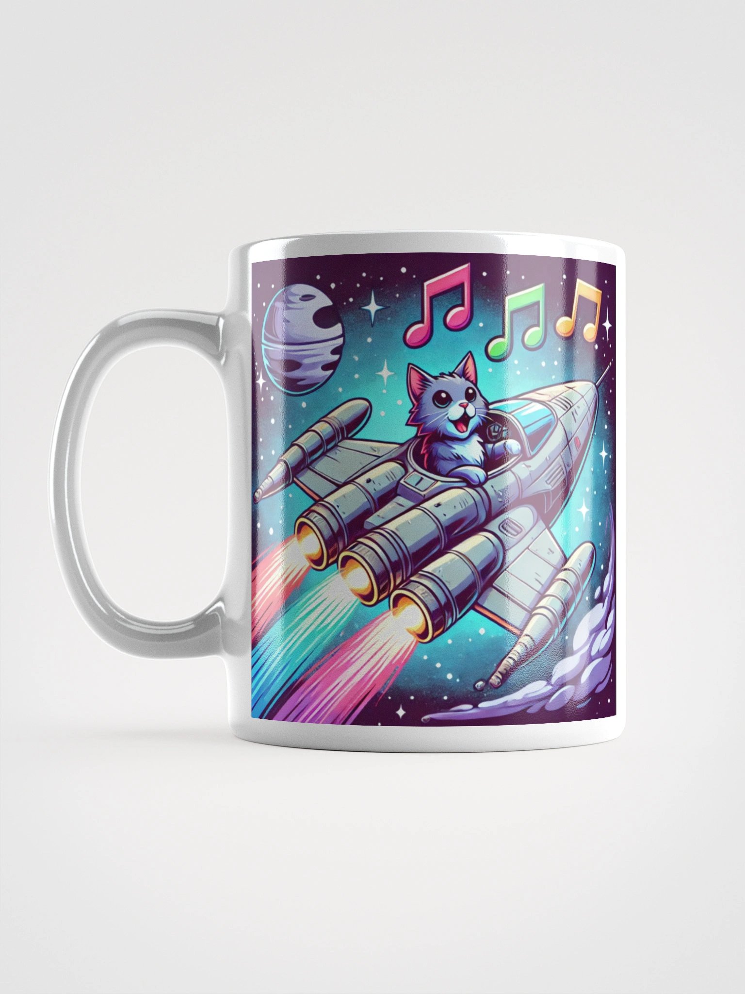 Intergalactic Meow-sic Fuel Mug product image (2)