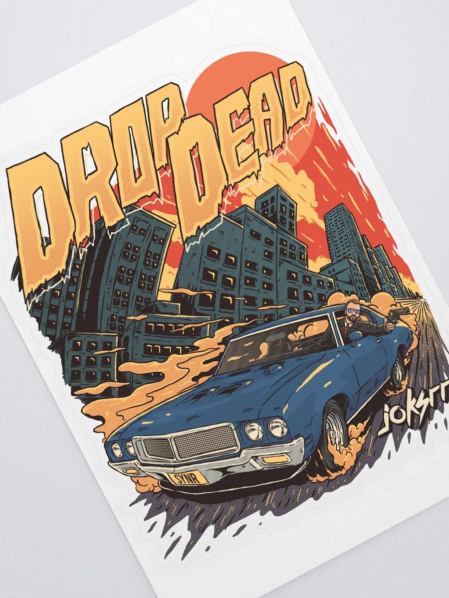 DROP DEAD Sticker product image (1)