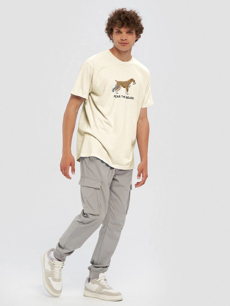 Fear the Beard T-Shirt(Embroidered) of a Standard Schnauzer(Wheaten) product image (39)