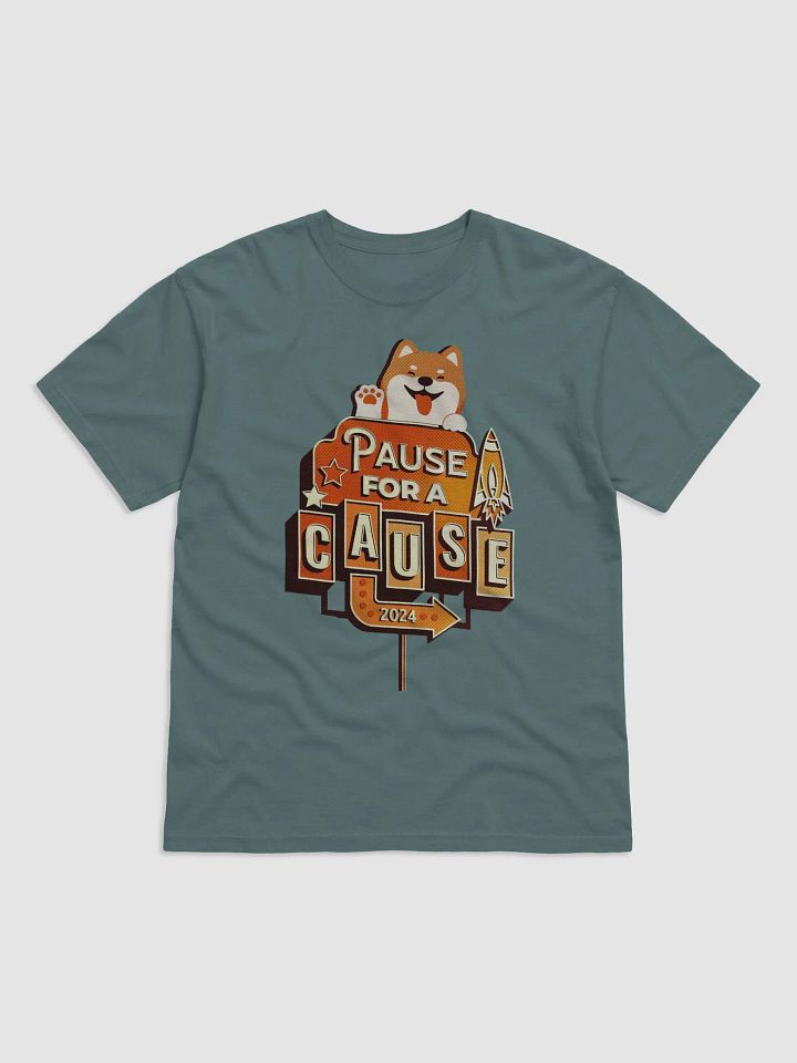 "Pause for a Cause" 2024 shirt product image (1)