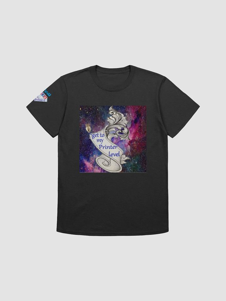 get to my printer level , Herren T-Shirt product image (1)