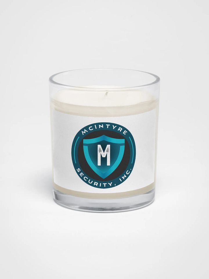 Soy Wax Candle - McIntyre Security, Inc. logo product image (1)