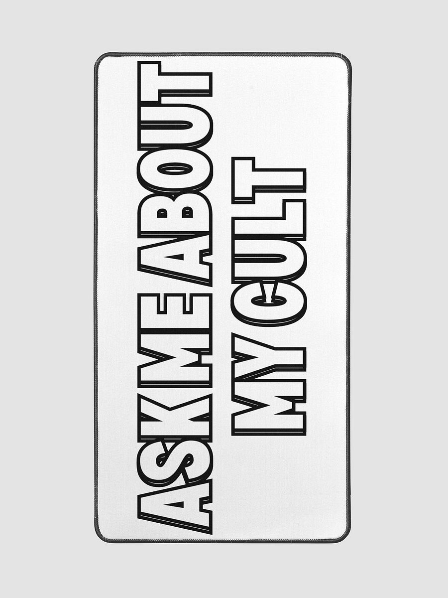 Ask Me About My Cult Desk Mat product image (2)