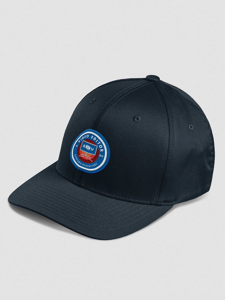 RandomVideoEditors V1 Flexfit Structured Fitted Cap V2 product image (11)
