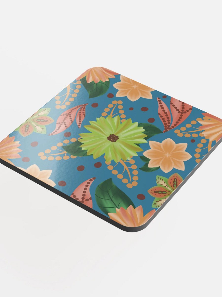 El Yunque Blue Floral Coasters product image (4)