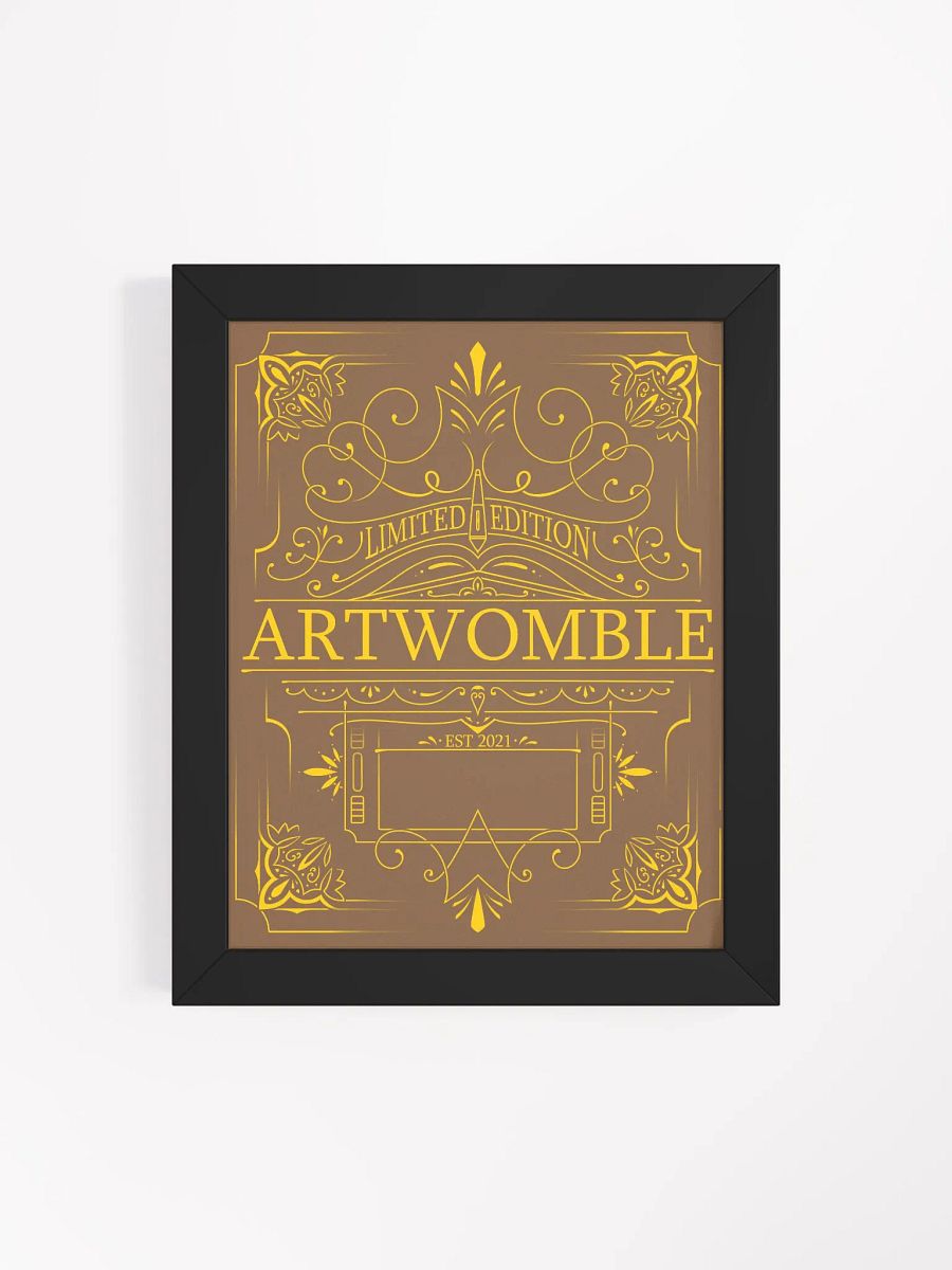 Artwomble Framed Print - Brown product image (21)