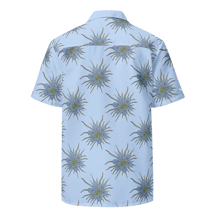 Floral Fiend Blue Hawaiian Shirt product image (2)