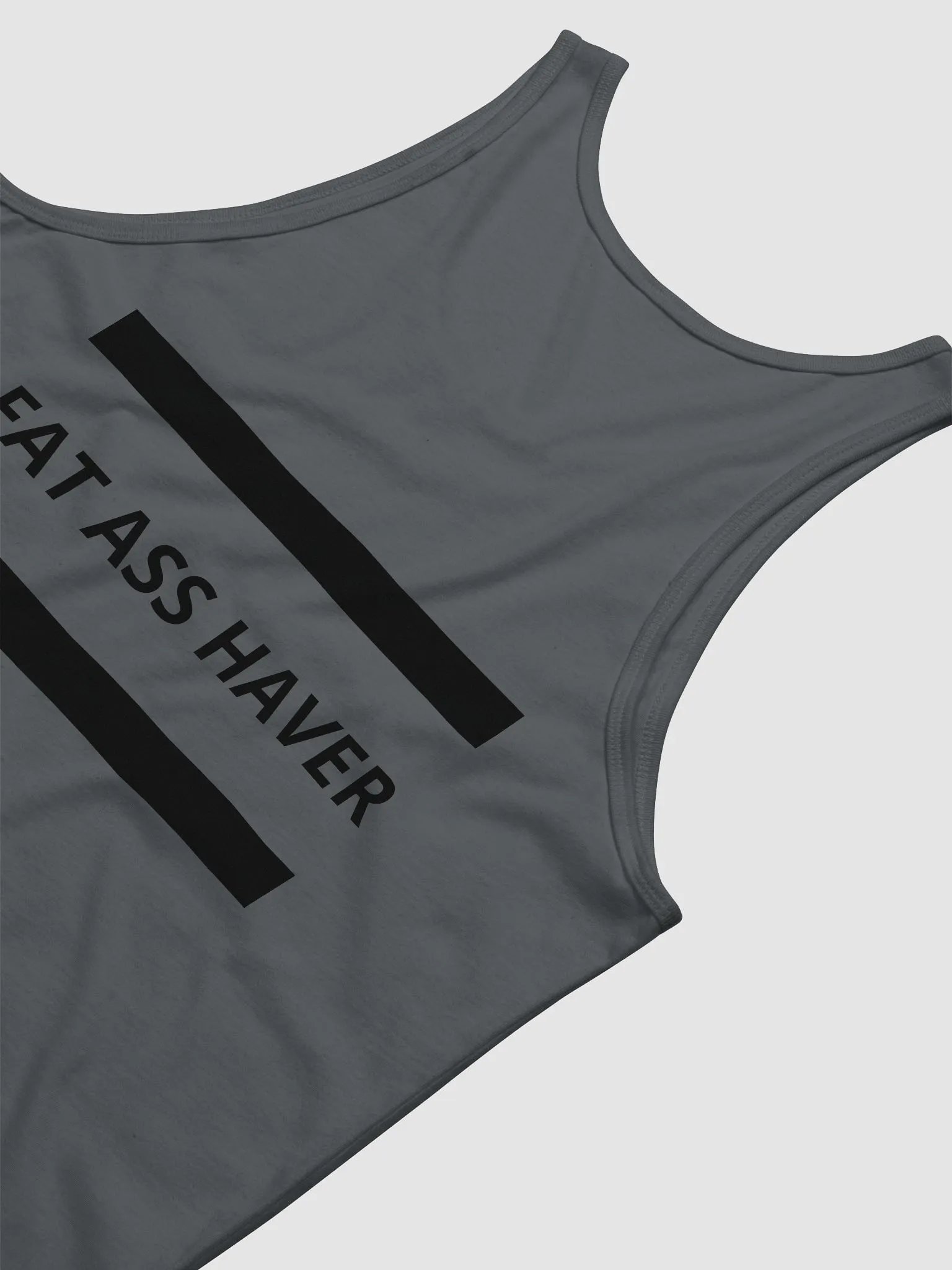 Unhinged II Sleeveless My Eyes Are Up Here Gym Shirt product image (7)