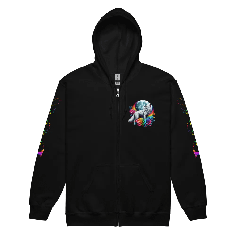Pride Howl Unisex Zip Hoodie product image (5)