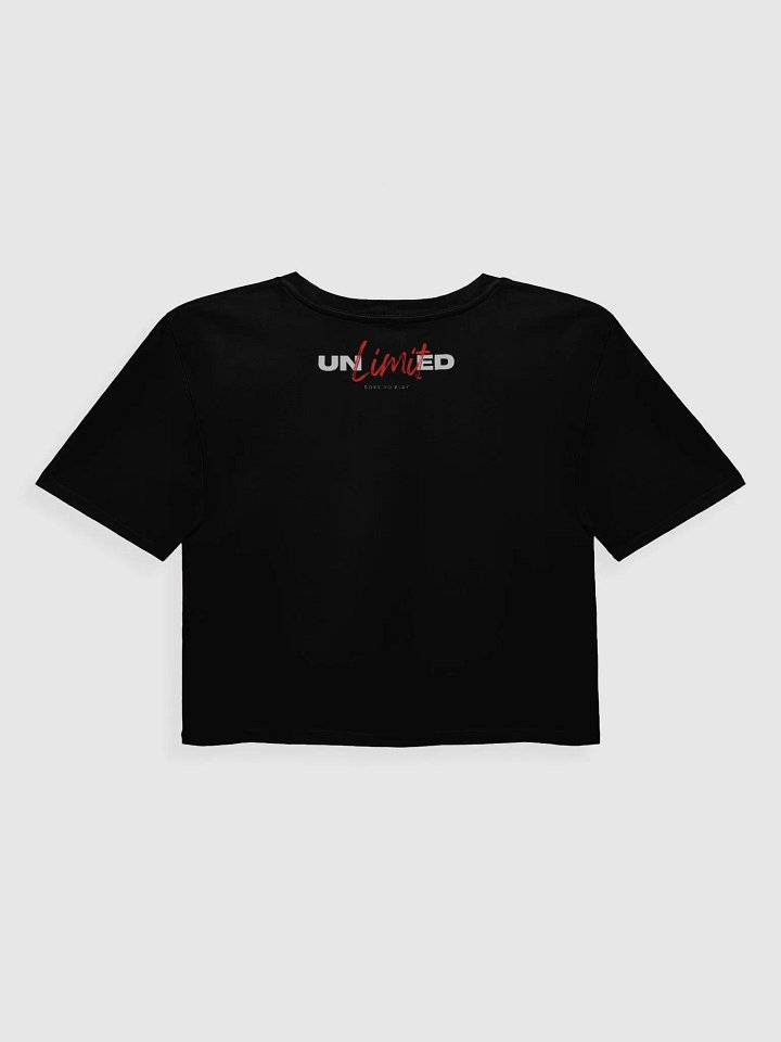 Unlimited Born to Play AS Colour Women's Premium Crop Top product image (2)