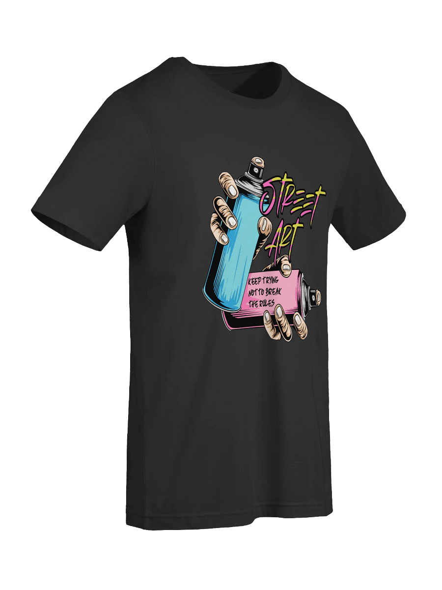 Keep Trying Street Art Graphic T-Shirt product image (9)