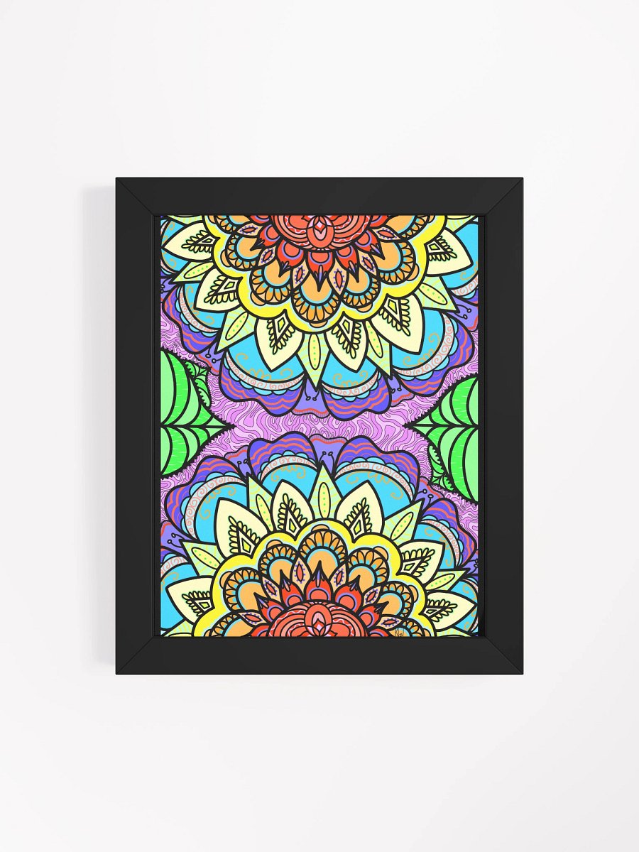 Rainbow Bloom Framed Print product image (46)