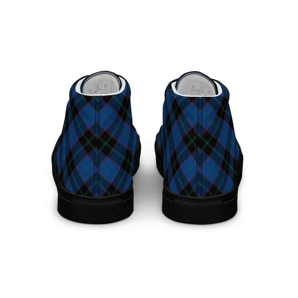 Hume Tartan Men's High Top Shoes product image (6)
