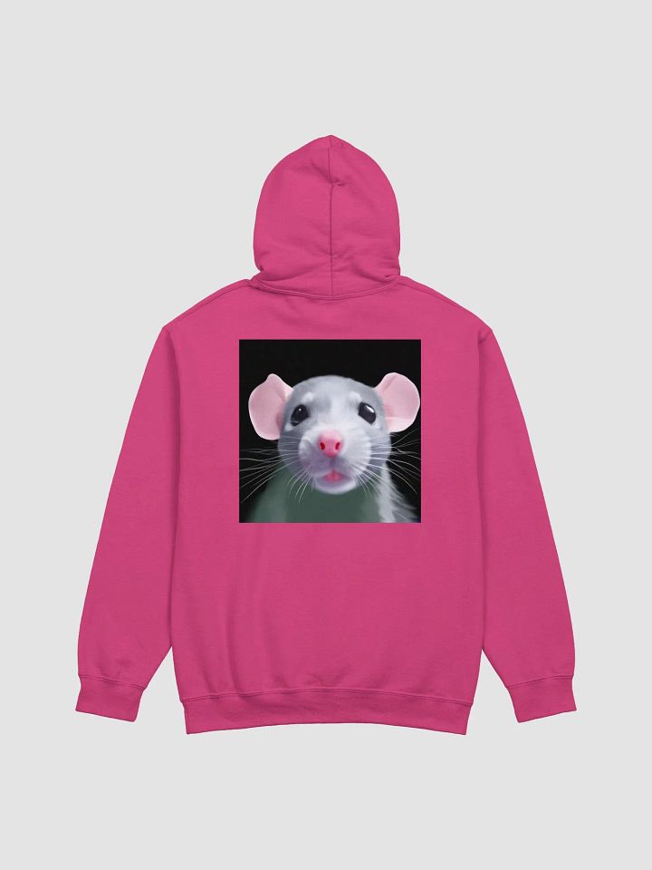 Baby rat girl VERY PINK hoody product image (2)