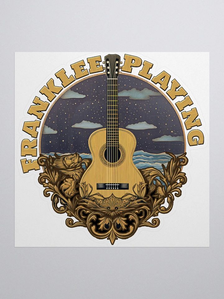 FrankLeePlaying Emblem Sticker product image (2)