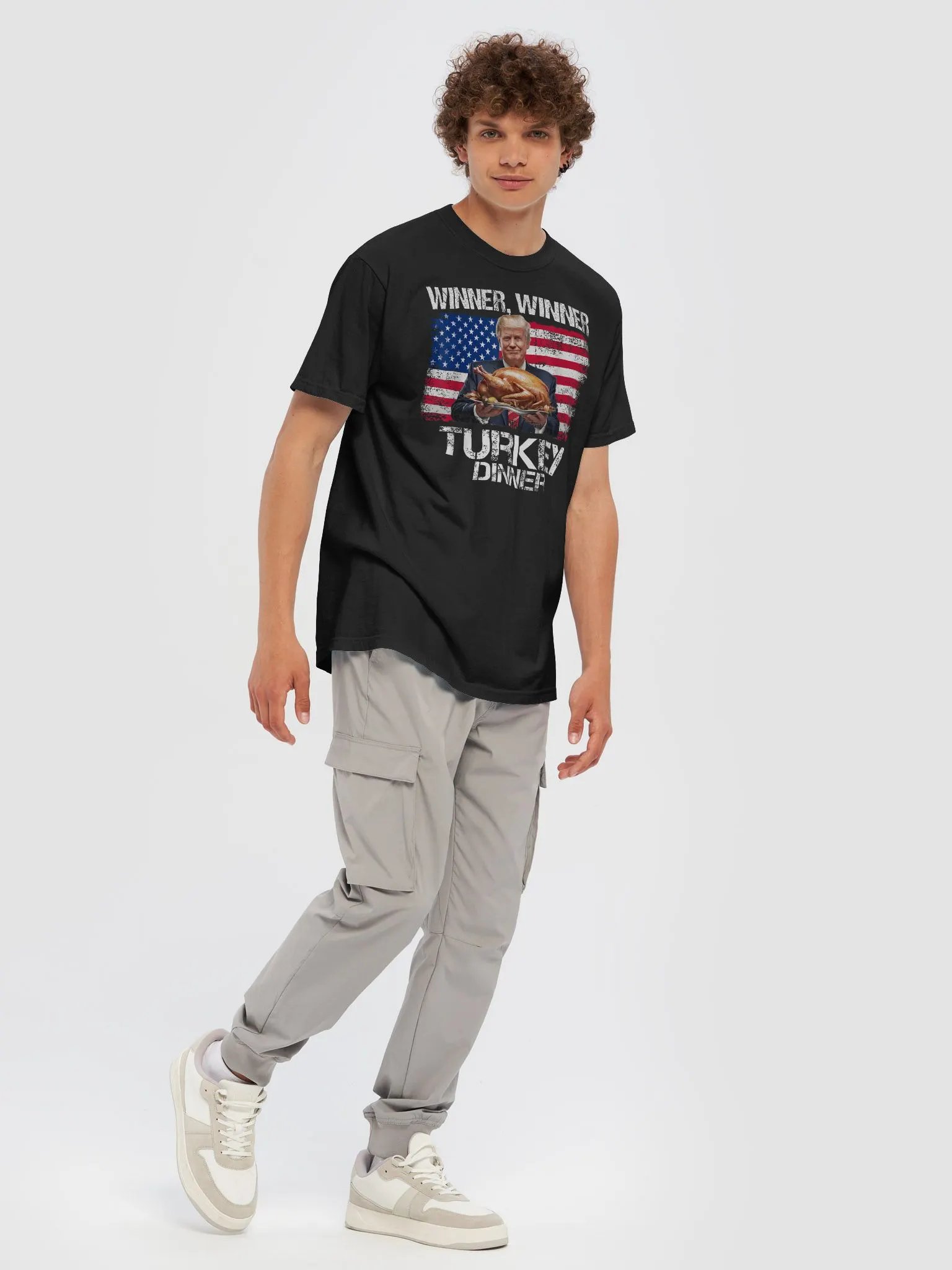 Trump Winner Winner Turkey Dinner Thanksgiving Shirt product image (1)