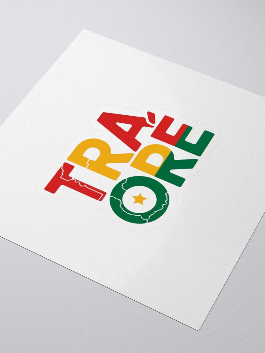 Traore Burkina Faso African Africa for Ibrahim Traoré Sticker product image (3)