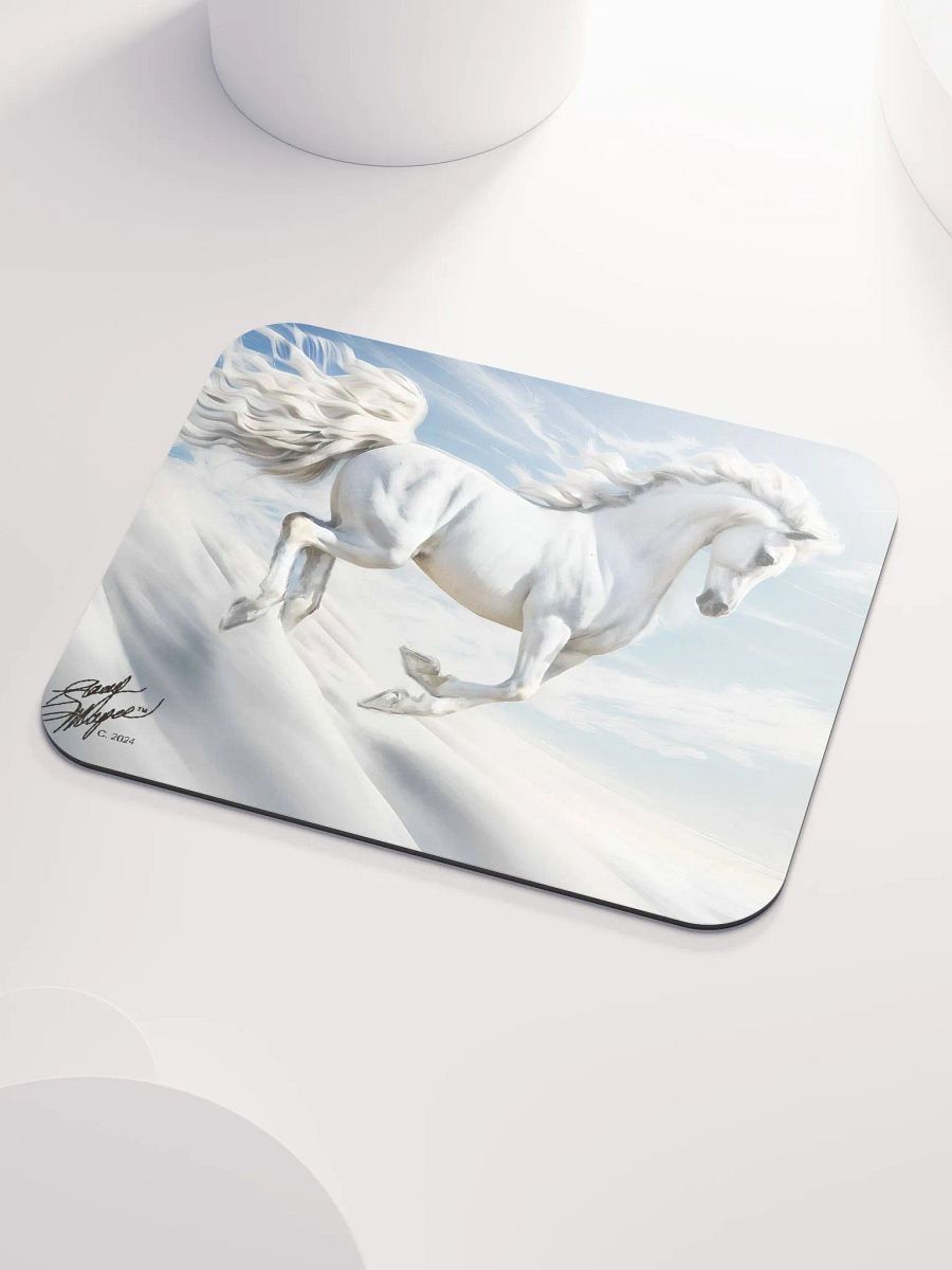 Behold a White Horse Mousepad product image (3)