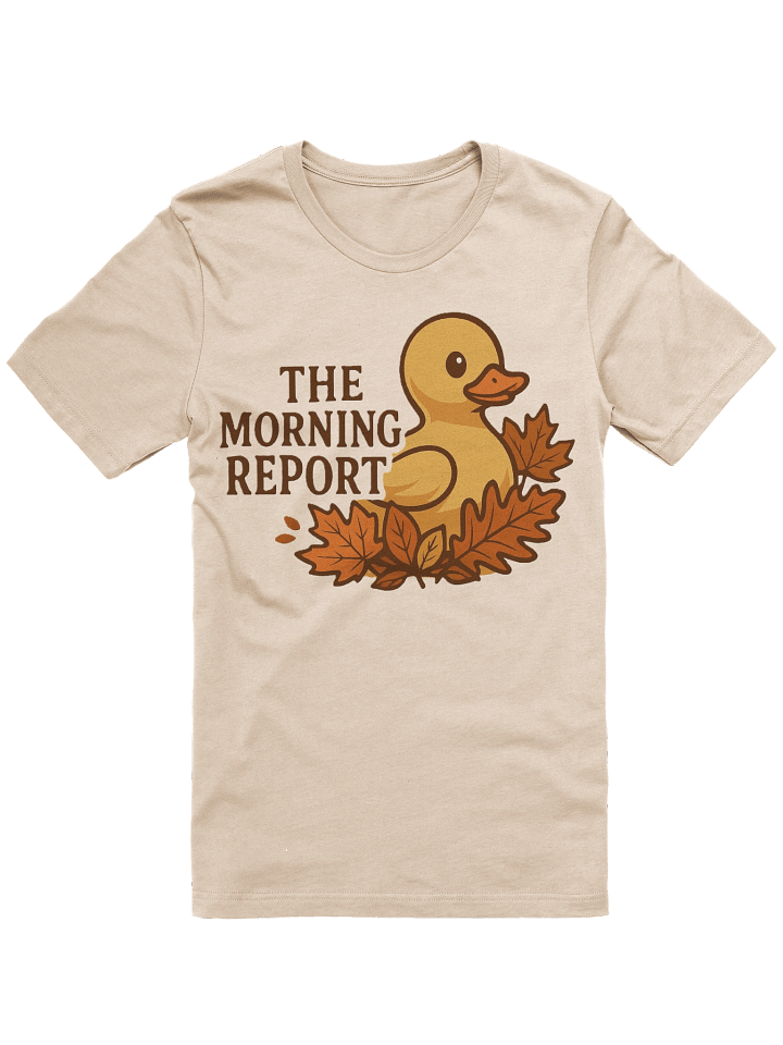 The Autumn Morning Report Ladies T product image (3)