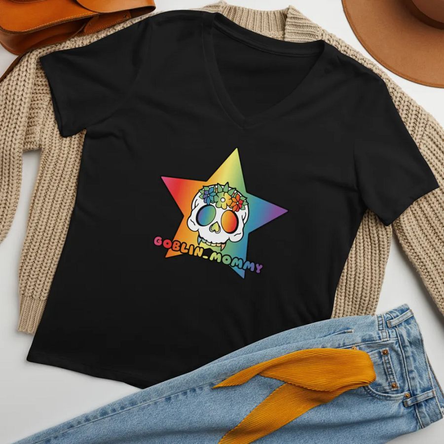 Star Goblin Mommy V-Neck product image (7)