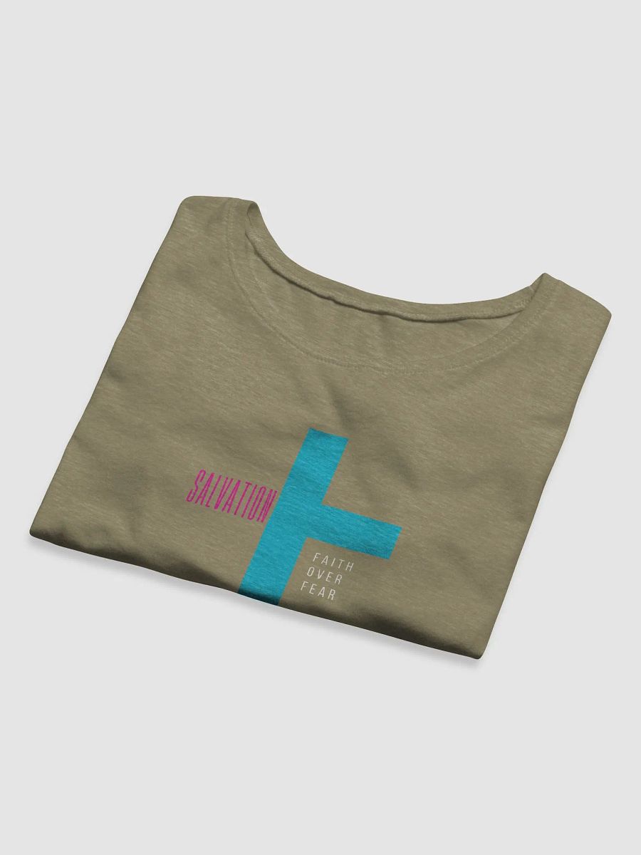 SALVATION: Women's Crop Tee (Faith Over Fear) product image (16)