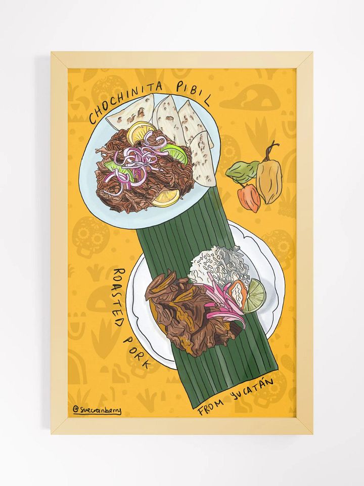 Cochinita Pibil Framed Poster product image (1)