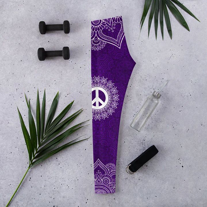 Yoga Peace Leggings product image (2)