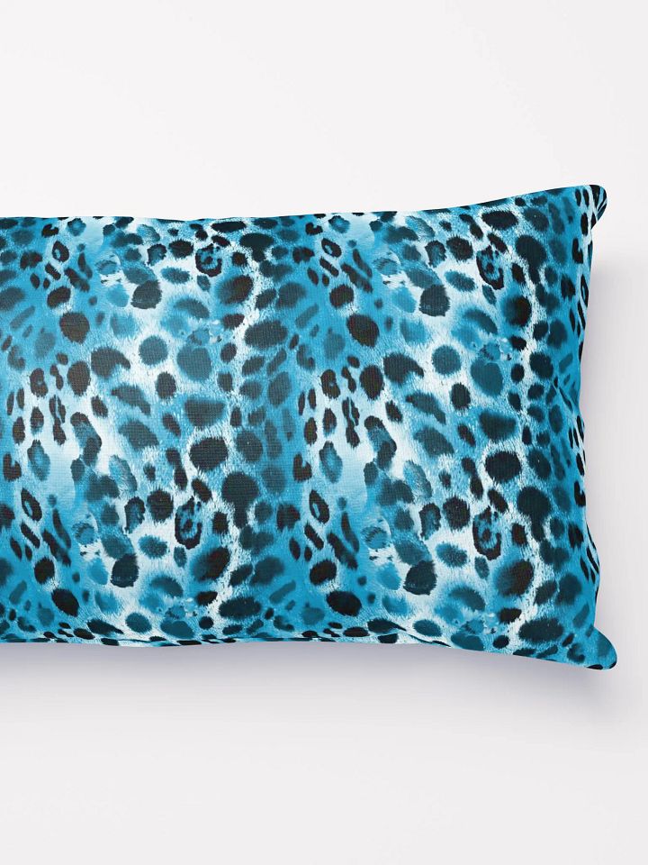 Blue Leopard Pillow product image (5)