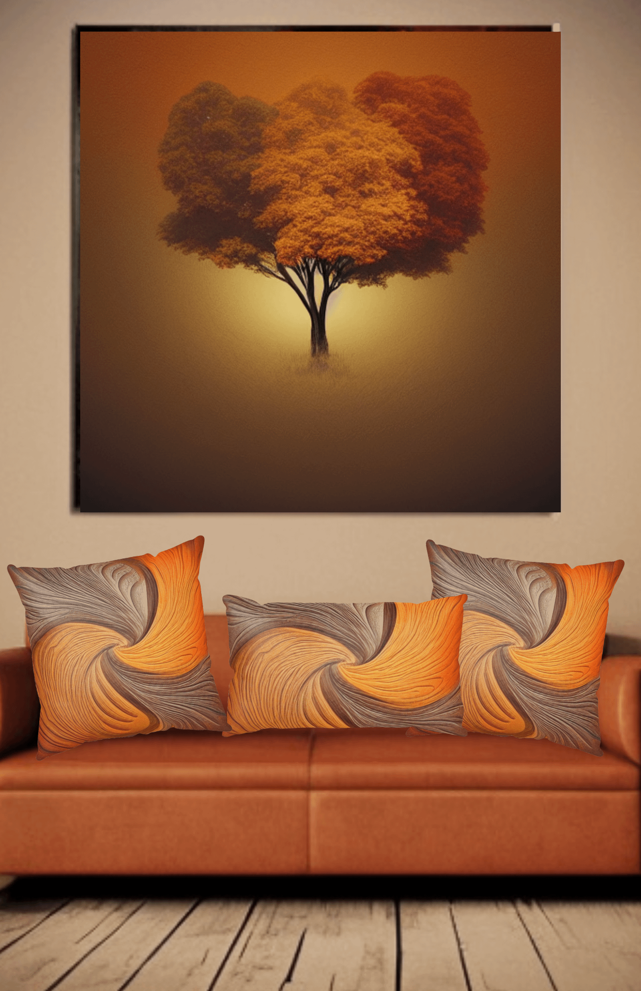 An Earthy Twist Pillow product image (6)