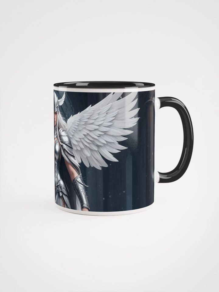 A Beautiful Valkyrie Ceramic Mug with Color Inside product image (4)