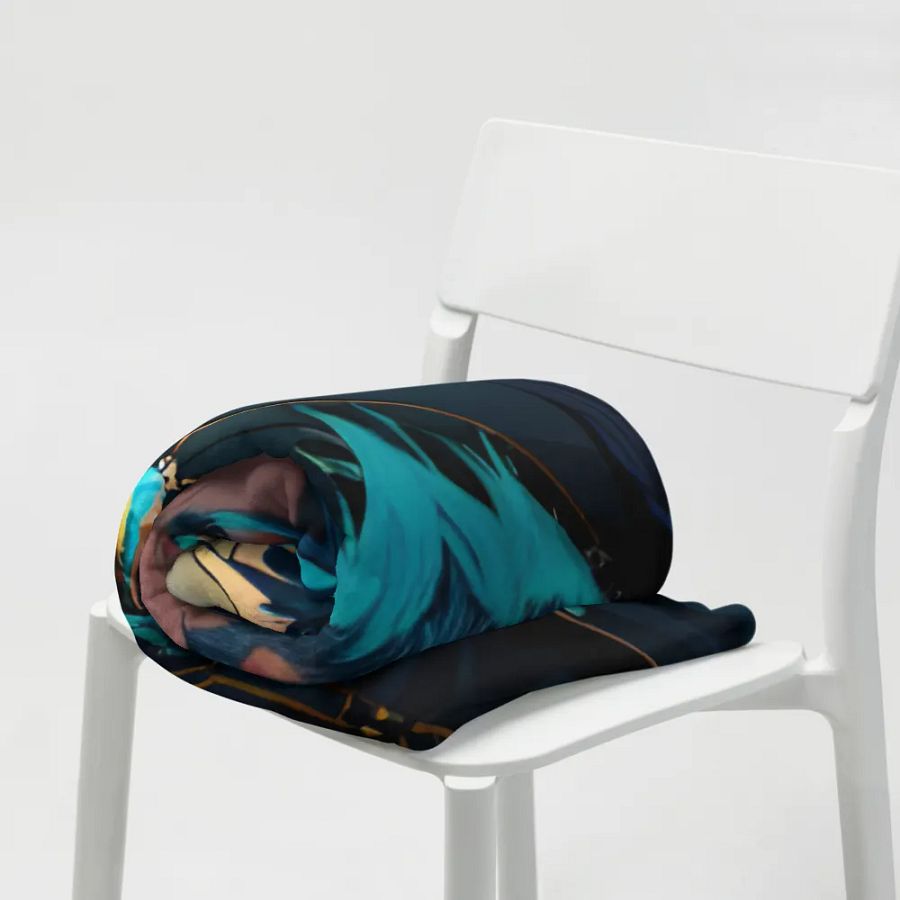 Mythic Wanderer Throw Blanket product image (7)