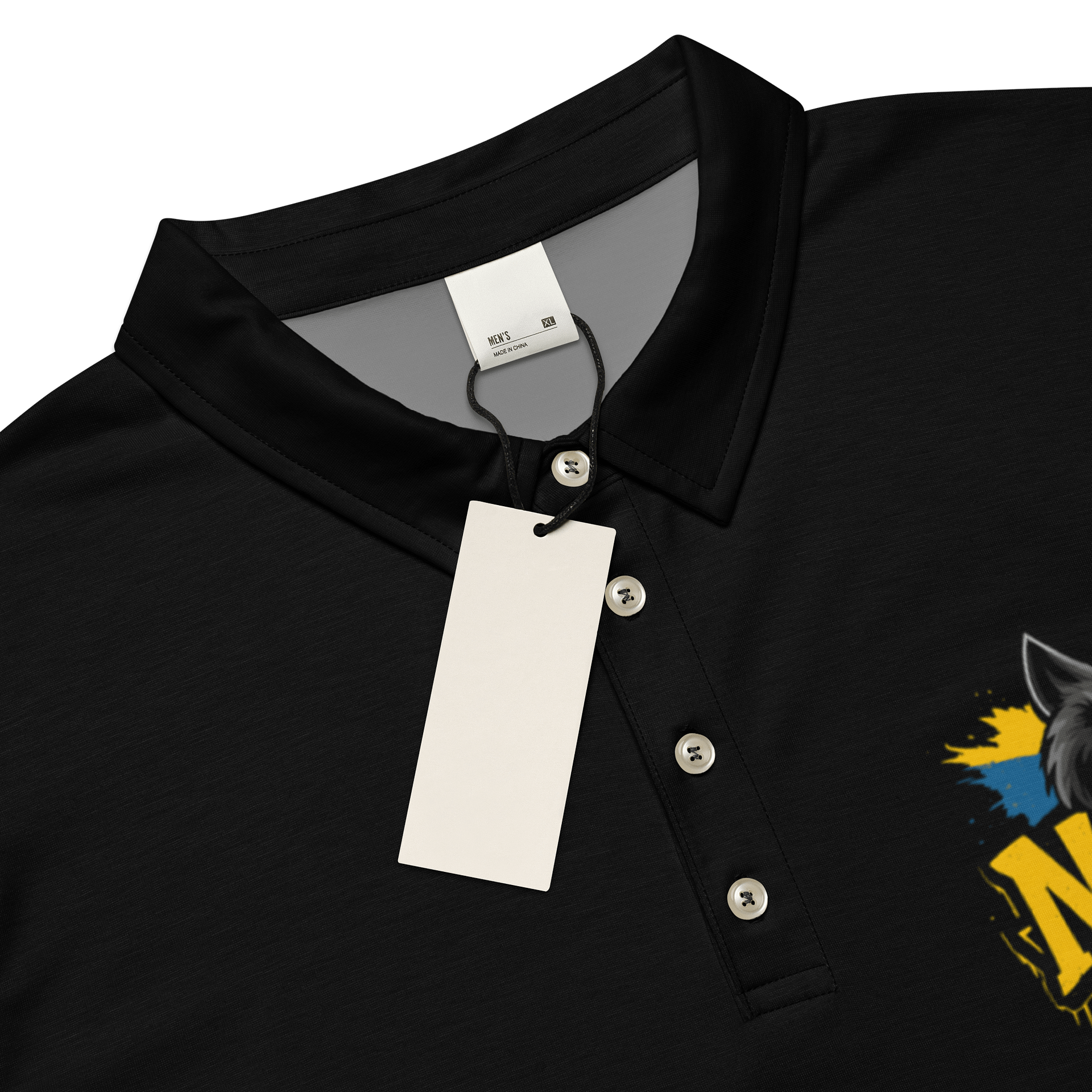UK Rebel NAFO Main Bastard Polo Shirt product image (7)