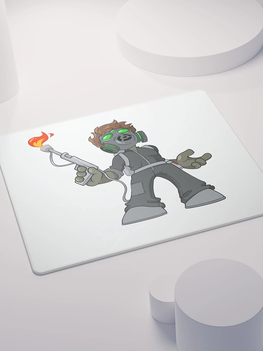 Flamethrower Warrior Mouse Pad product image (4)