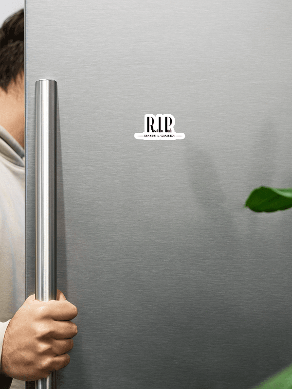RIP Minimalist Logo Magnets product image (4)