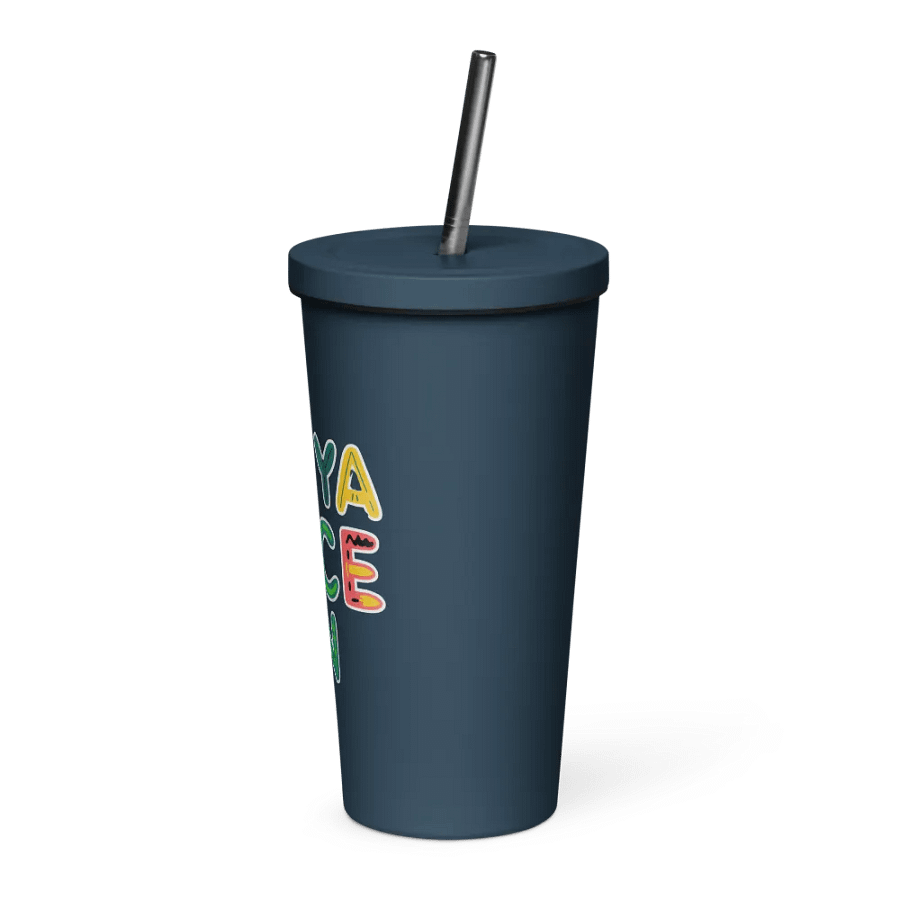 "Get Ya Juice On" Navy Insulated Tumbler product image (3)